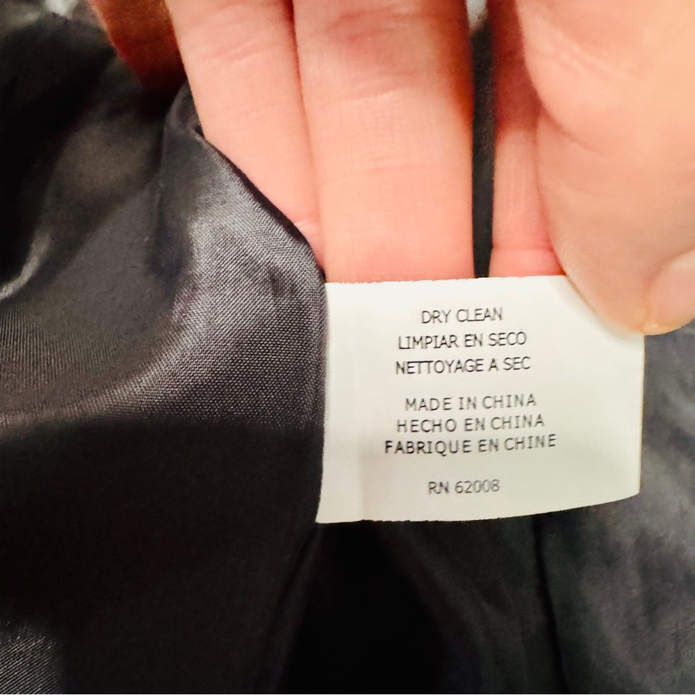 I-N-S-I-G-H-T NY | Ruffle Military Blazer With Button Detail Size 2 - Picture 10 of 12